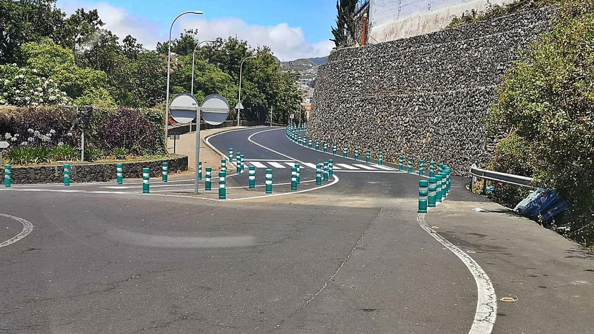 La obra incluyó un muro de piedra de cantería. | | E.D.