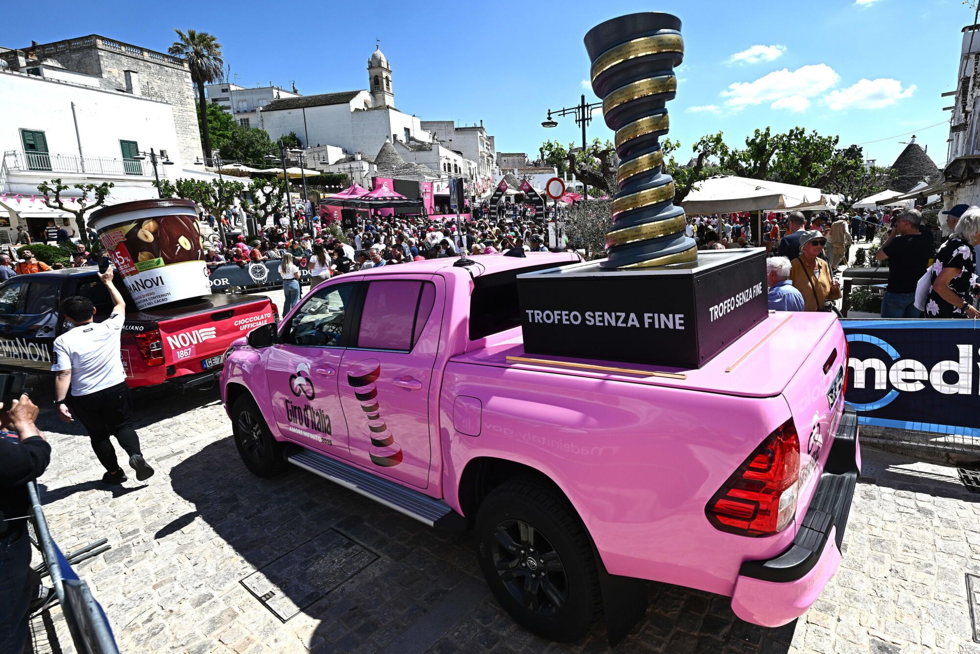 La etapa 3 del Giro de Italia, en imágenes.