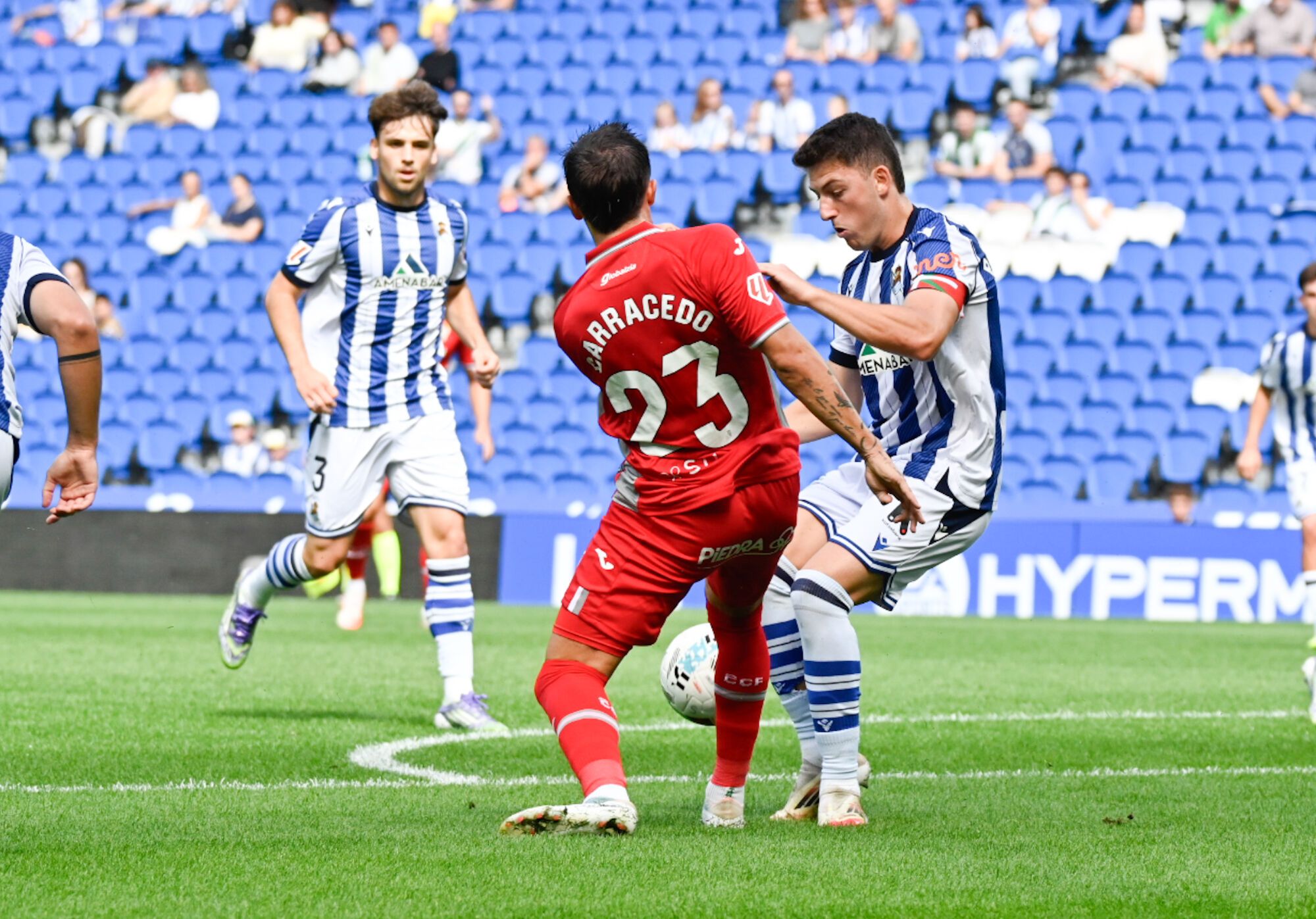 El partido Real Sociedad B-Córdoba CF, en imágenes