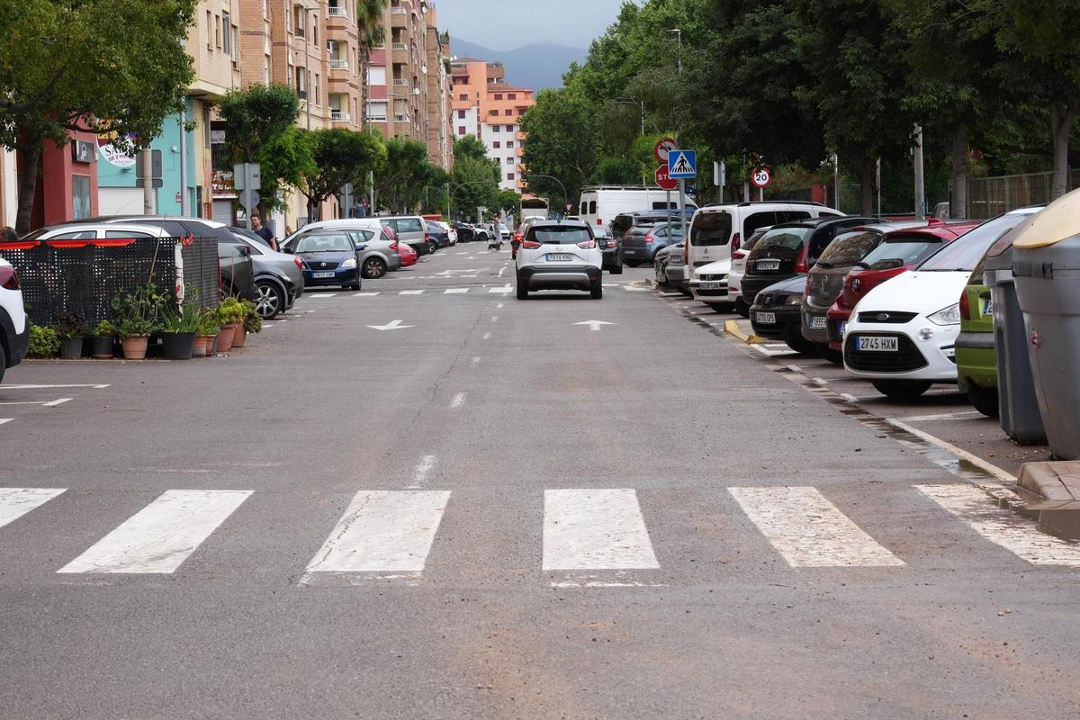 Calle Pintor Soler Blasco de Castelló.