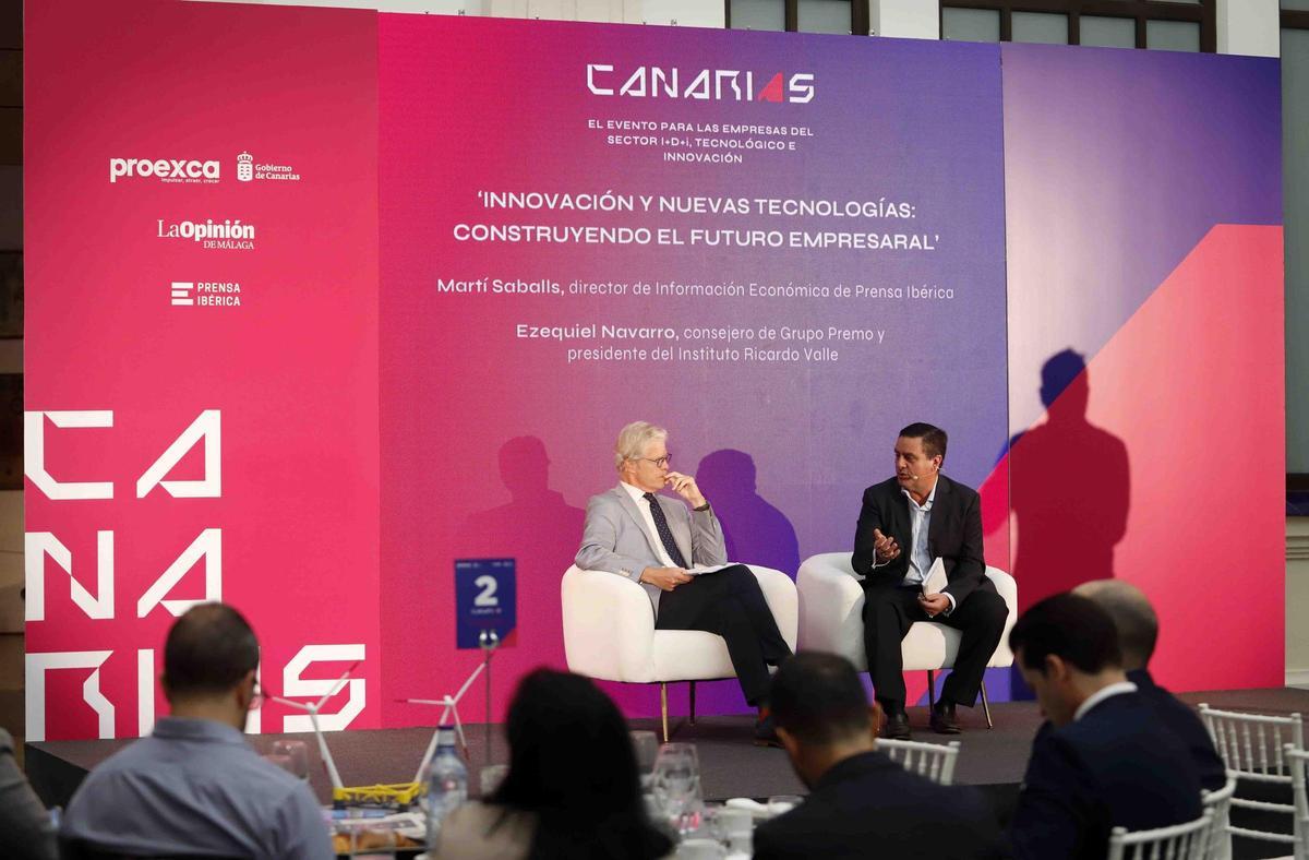 Martí Saballs y Ezequiel Navarro mantuvieron una interesantísima charla