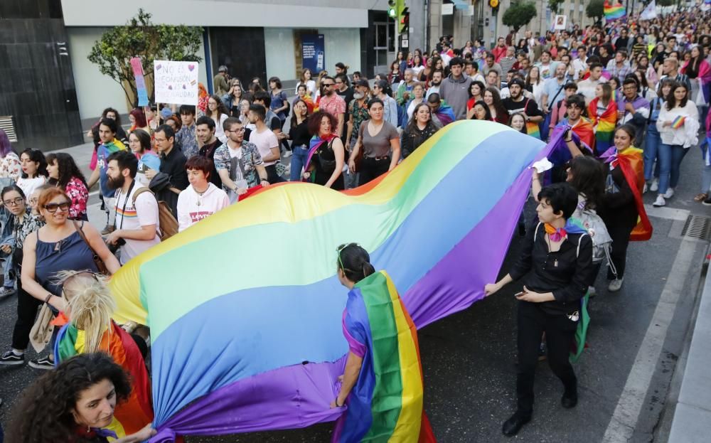 Vigo celebra la diversidad con ''''orgullo''''. // Alba Villar | FdV