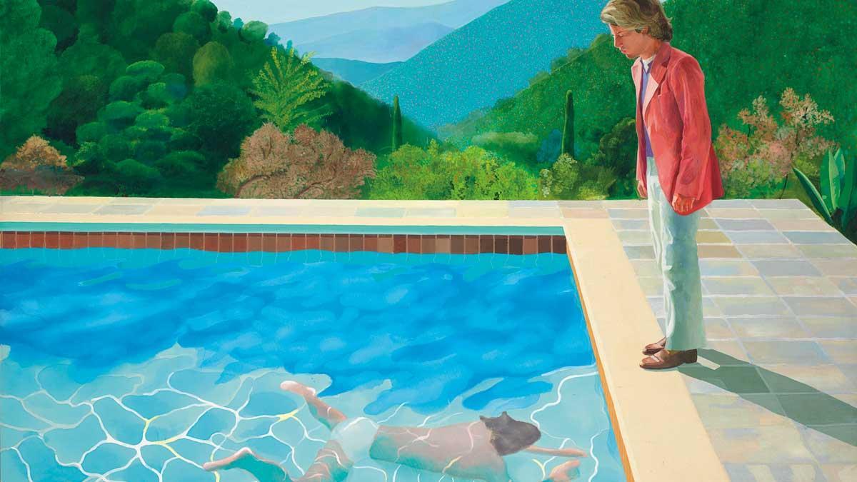 Una obra de Hockney se subasta por 90,3 millones en Nueva York y bate récords