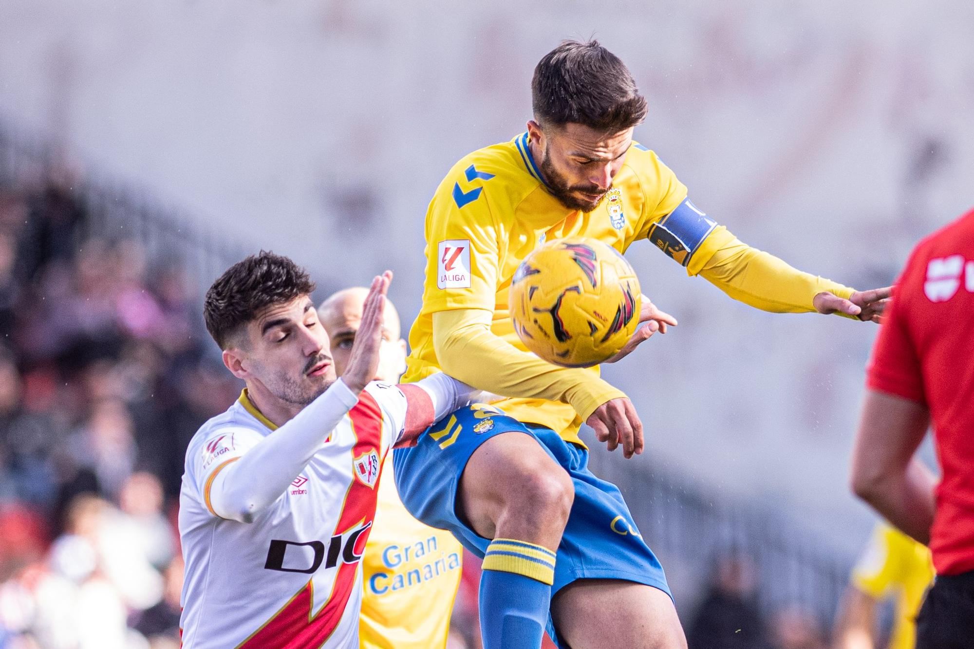 Partido entre el Rayo Vallecano y la UD Las Palmas