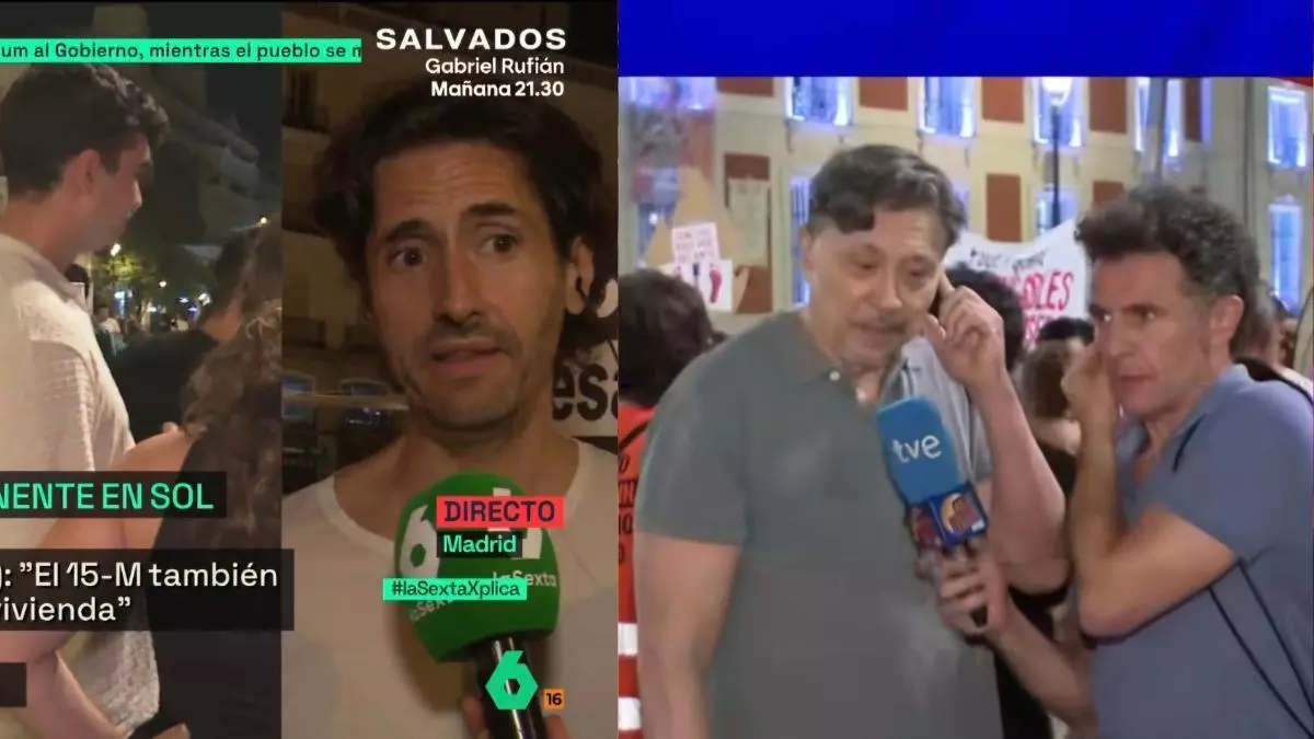 'Malas Lenguas Noche' y 'laSexta Xplica', altoveces para Juan Diego Botto y Carlos Bardem, que se vuelcan con la acampada de Sol: "Hay que levantarse contra un sistema de rentistas"