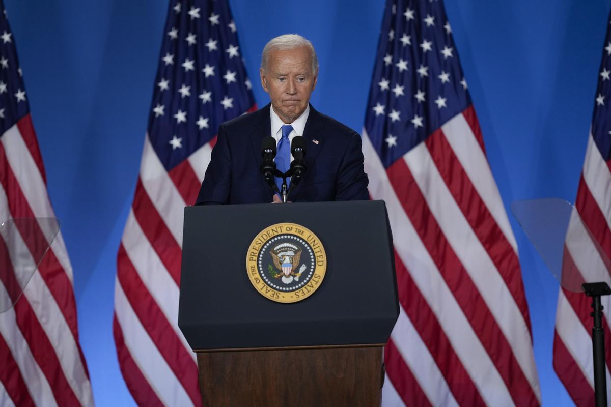 Biden, en la cumbre de la OTAN en Washington