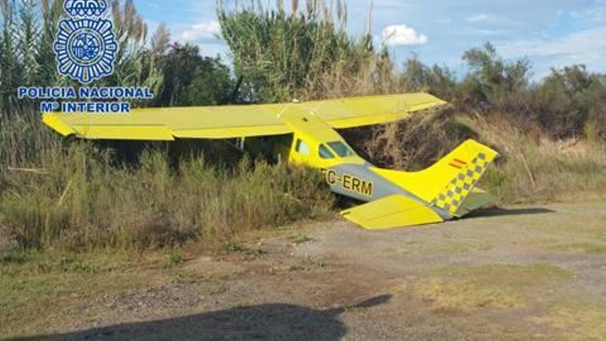 Herido leve el piloto de una avioneta accidentada en El Grau