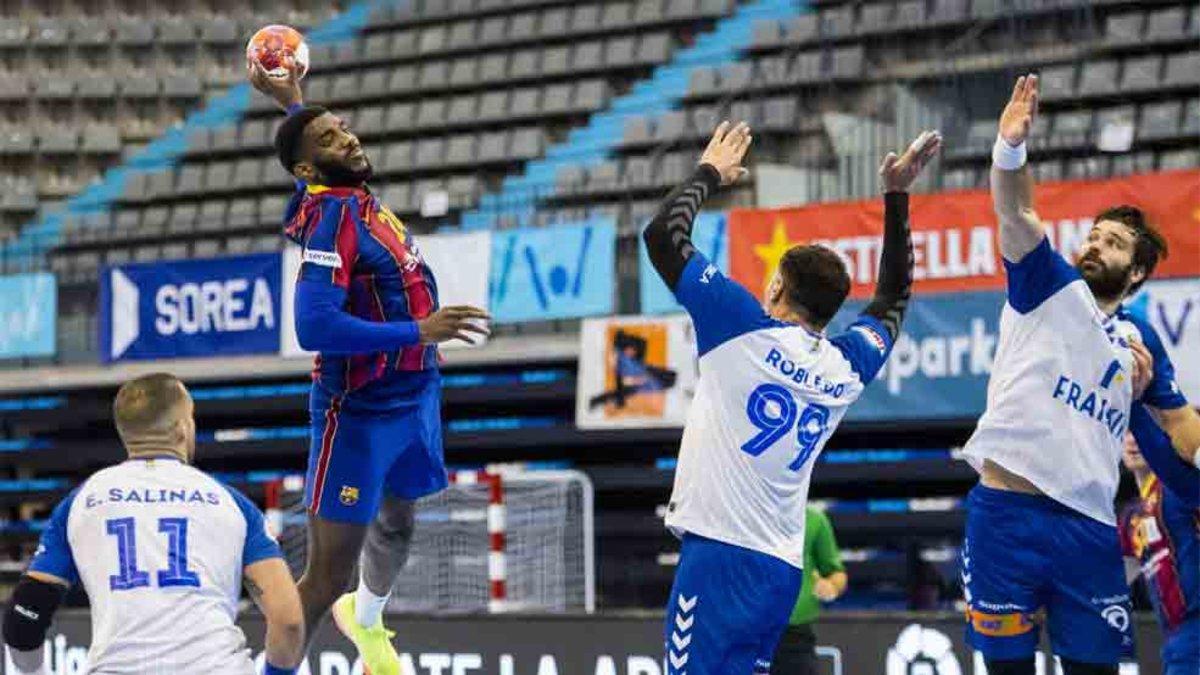 El Barcelona fue muy superior al Granollers en el derbi