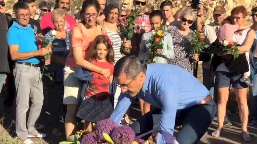 Homenaje a las víctimas del incendio de La Torre en el cuarto aniversario del suceso