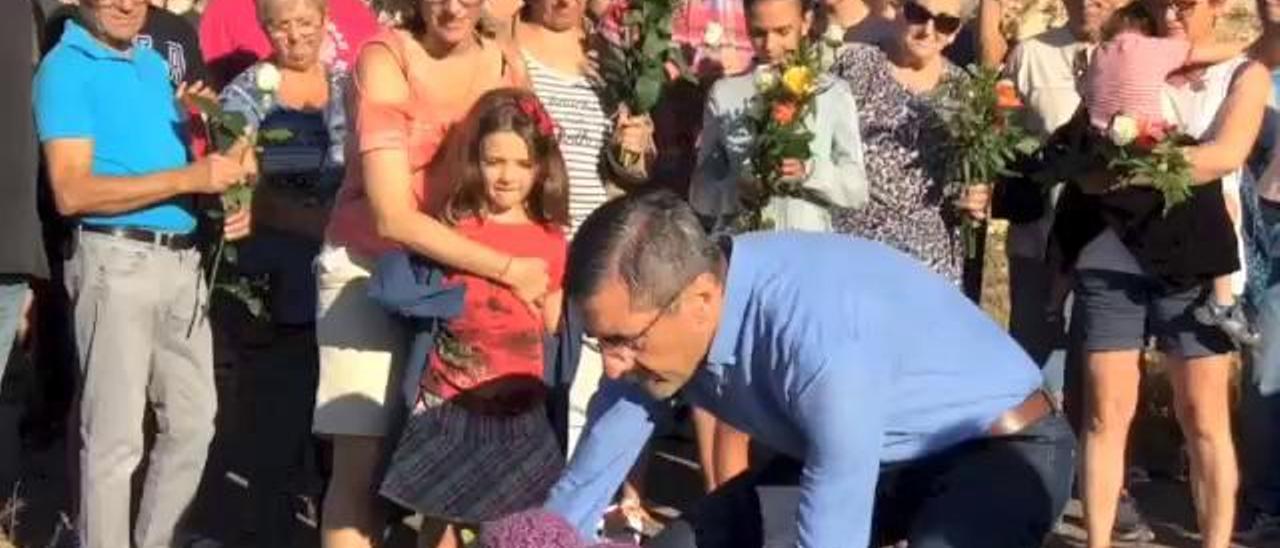 Homenaje a las víctimas del incendio de La Torre en el cuarto aniversario del suceso