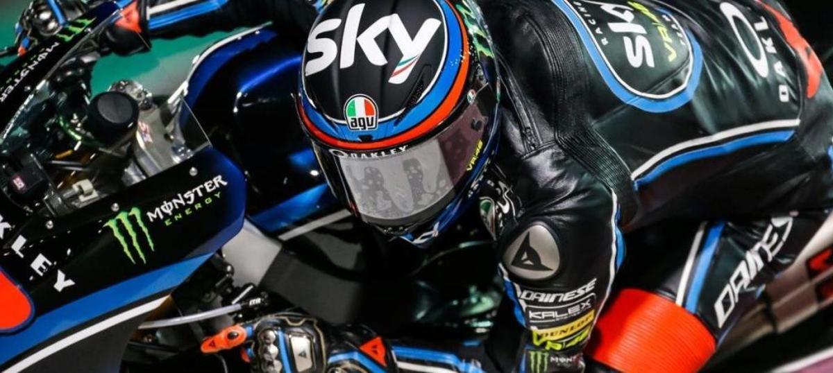 Francesco Bagnaia, en plena acción.