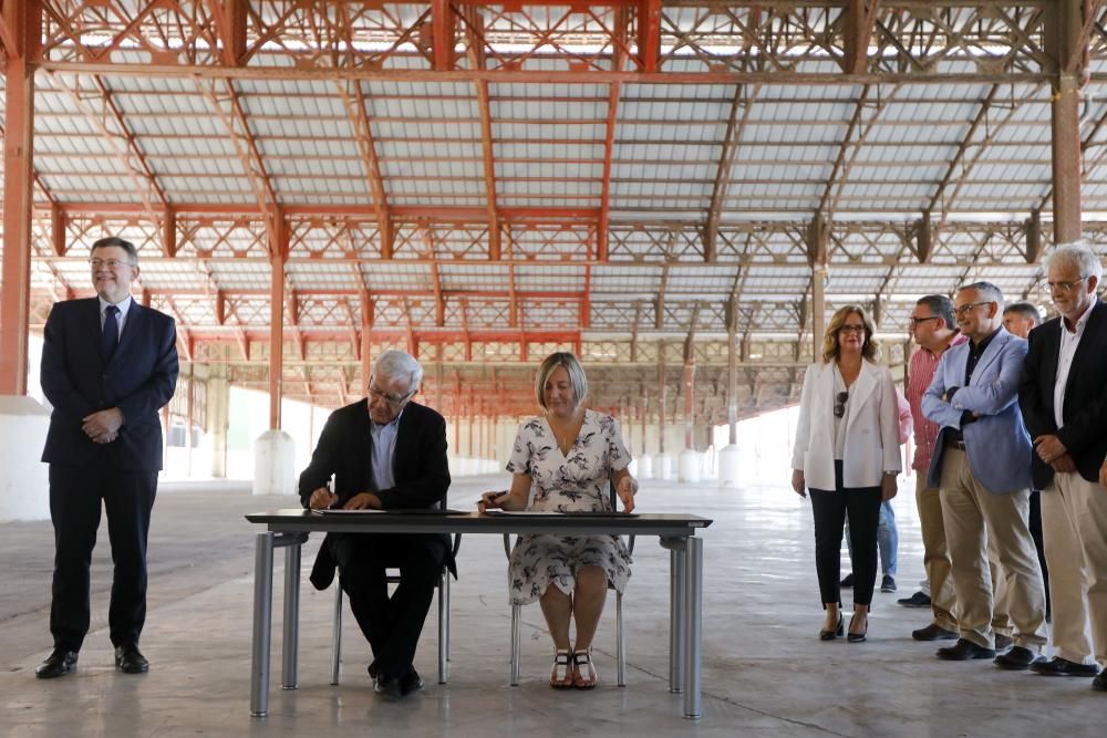 La Generalitat devuelve a la ciudad los tinglados del puerto