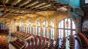 Palau de la Música Catalana en Barcelona.