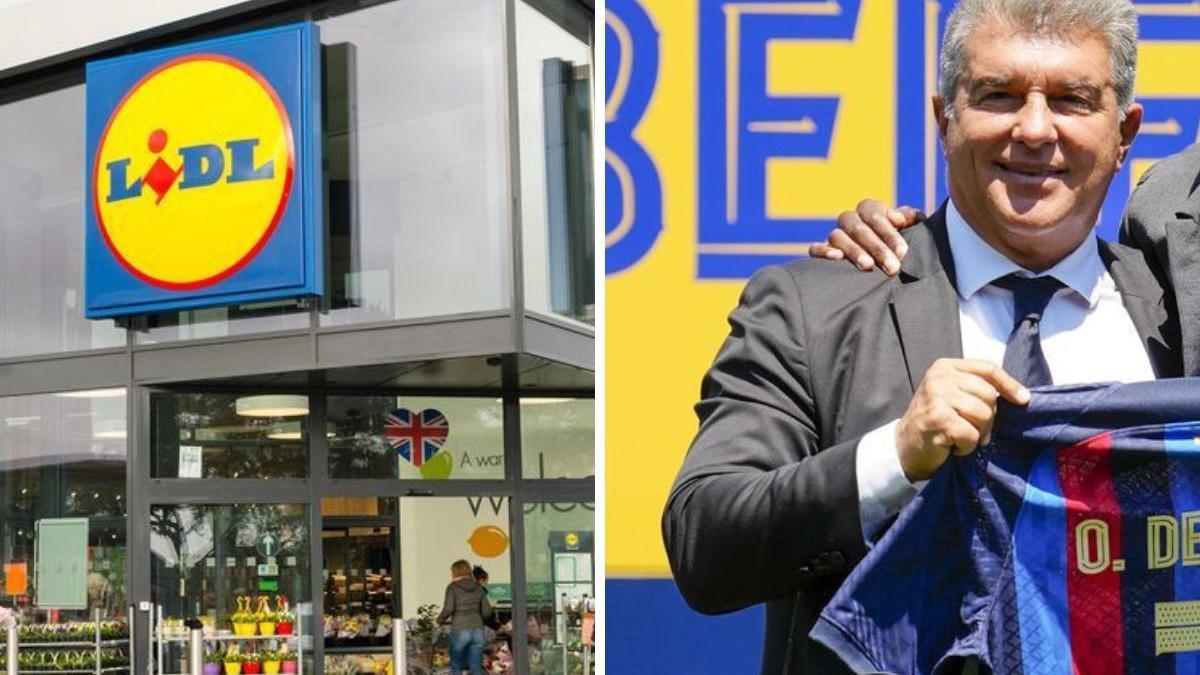 Lidl trolea a Joan Laporta