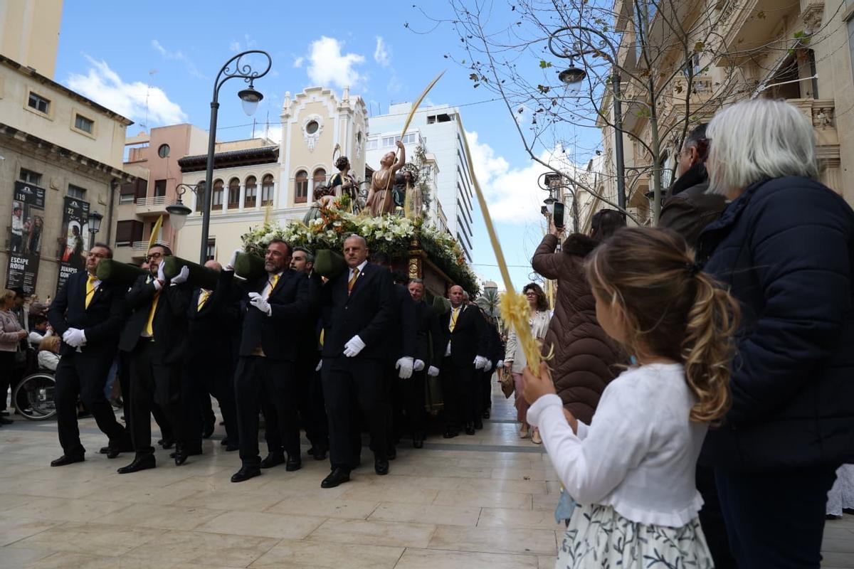 La procesión de "La Burrita" en Alicante, en imágenes