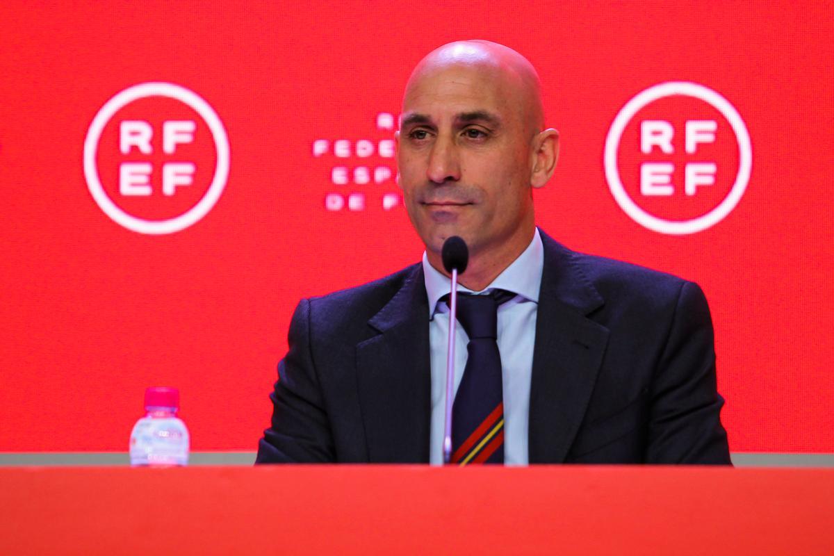 Luis Rubiales, presidente de la RFEF.
