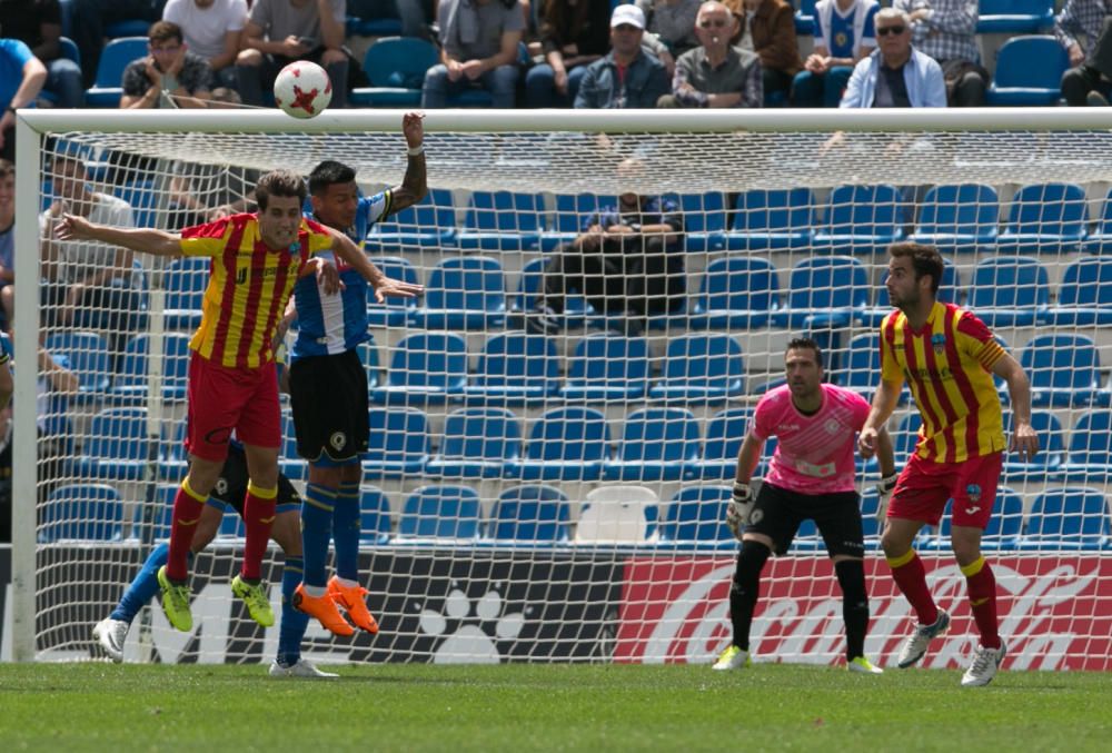 Un Hércules sin gol, sin suerte ante el Lleida Esportiu.