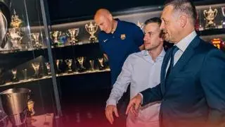 Sekulic se empapa de la historia del Barça