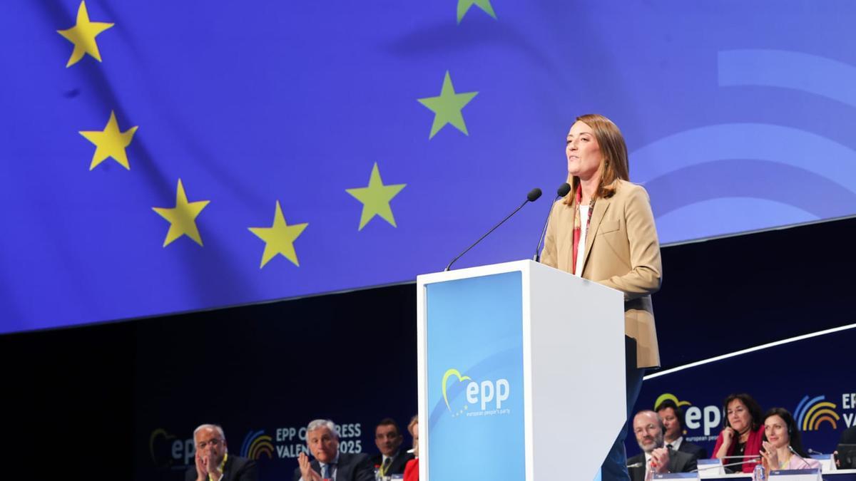 La primera jornada del congreso del PPE en València, en imágenes