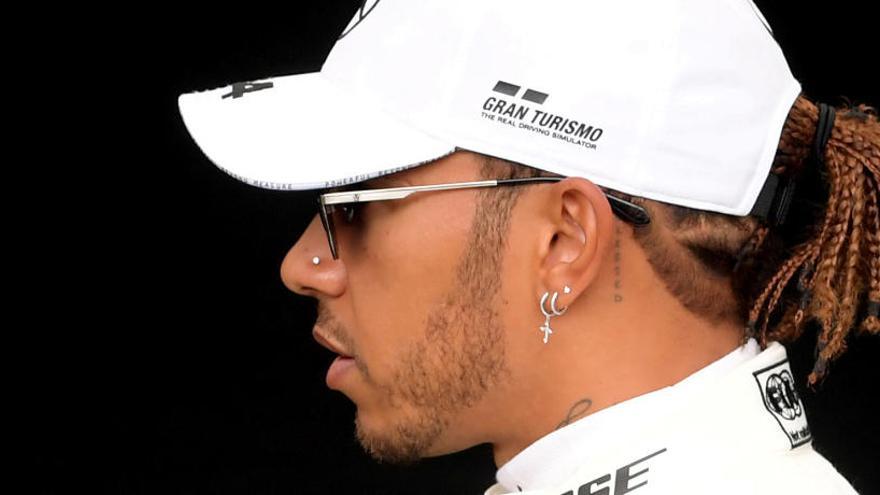 Una imagen de Lewis Hamilton.