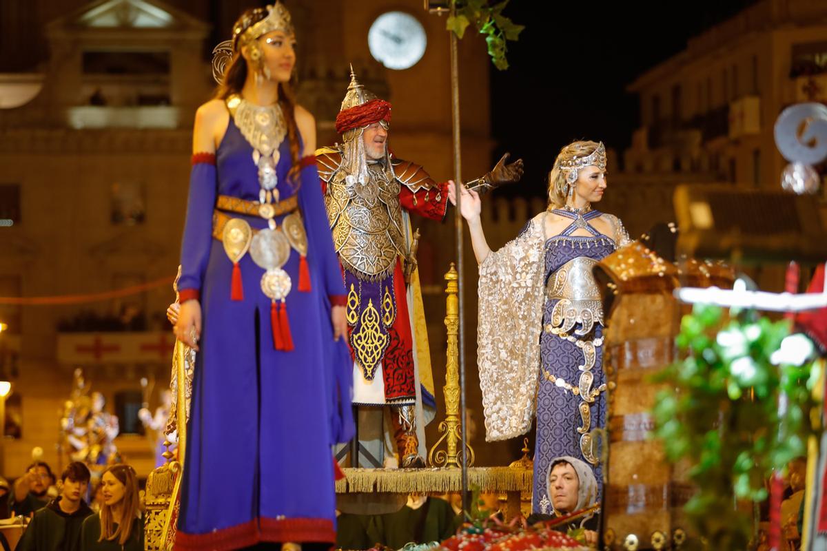 La Entrada Mora de Alcoy, que comienza en horario de tarde.