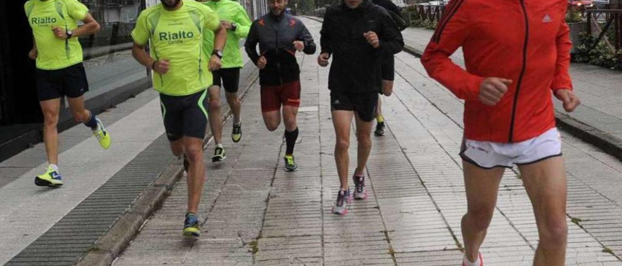 La esencia del nuevo club es el ambiente creado tras varios años de entrenamientos compartidos. // N.P.