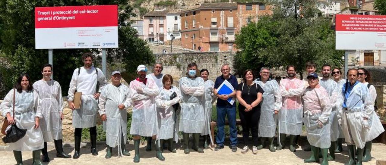 Participantes en la primera ruta de «Obert per obres». | LEVANTE-EMV