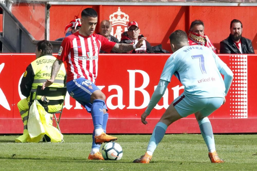 Sporting - Barclona B, en imágenes