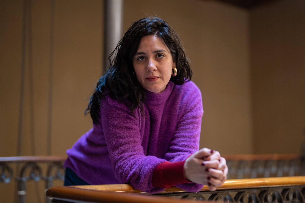 Belén Funes presenta 'Los Tortuga' en Málaga.