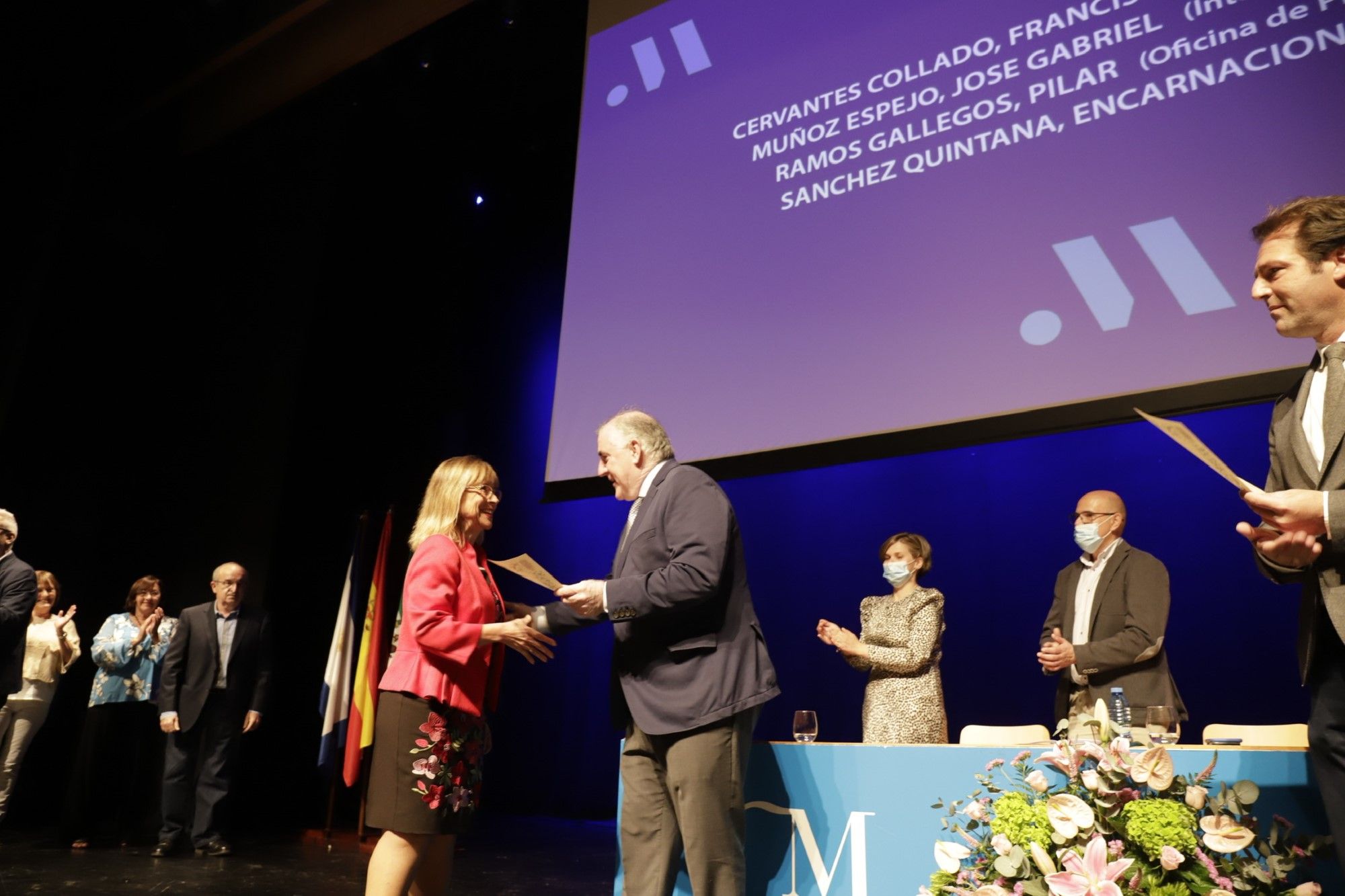 Acto de homenaje a los trabajadores de la Diputación de Málaga que se jubilan