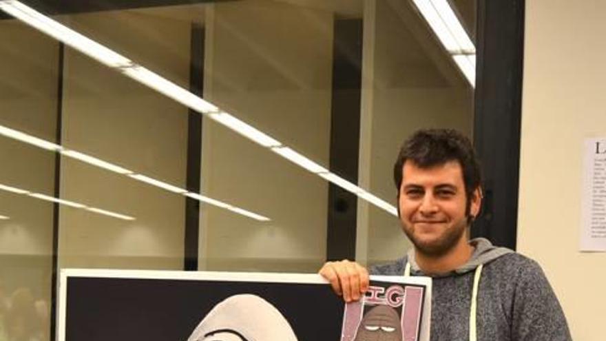 El artista Pau Arévalo presenta su primer cómic titulado &#039;IG&#039;  en Cala Rajada