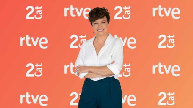 Cristina Villanueva, presentadora de El segon cafè Cristina Villanueva, presentadora de El segon cafè