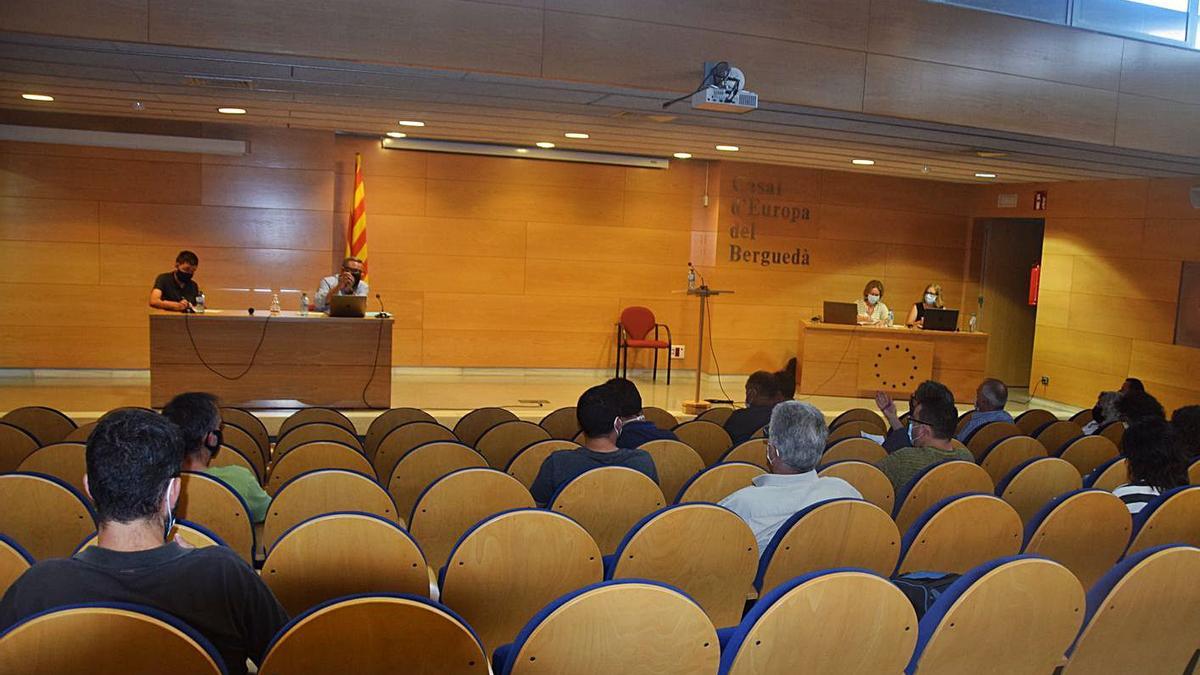 Consell d’Alcaldes d’ahir, dilluns, al Pavelló de Suècia