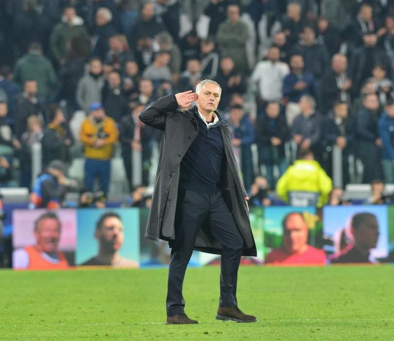 El polémico gesto de José Mourinho a la afición de la Juventus