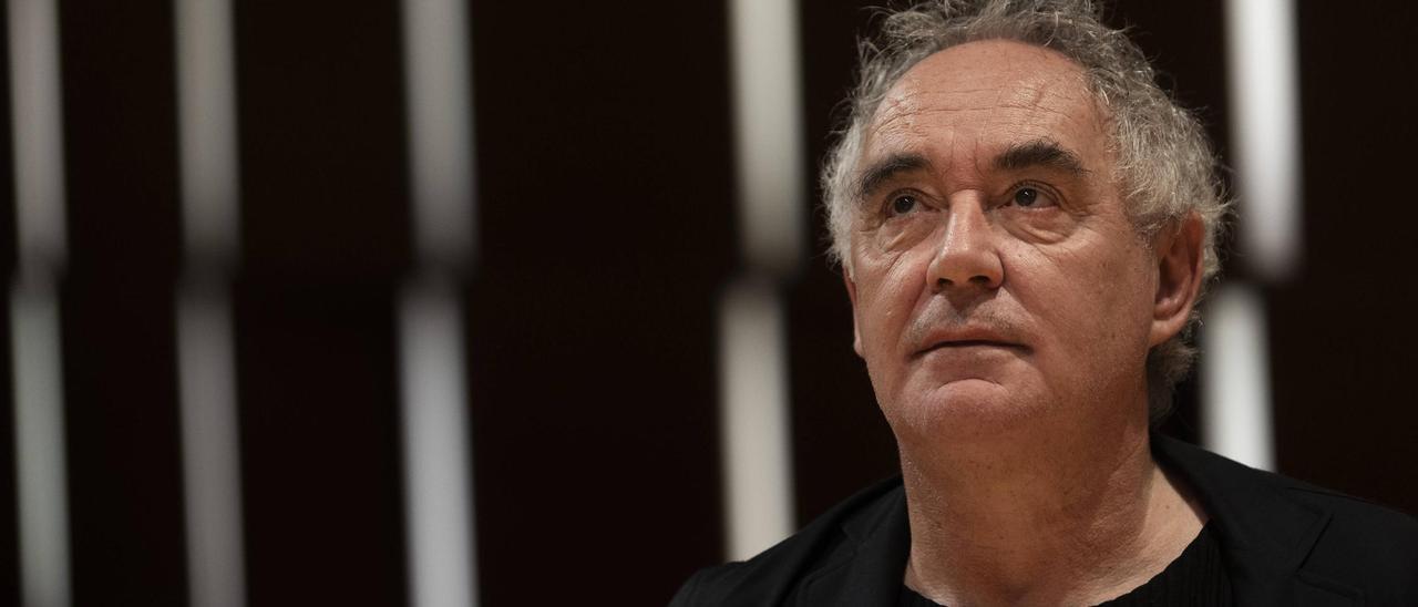 Entrevista al cocinero Ferran Adrià