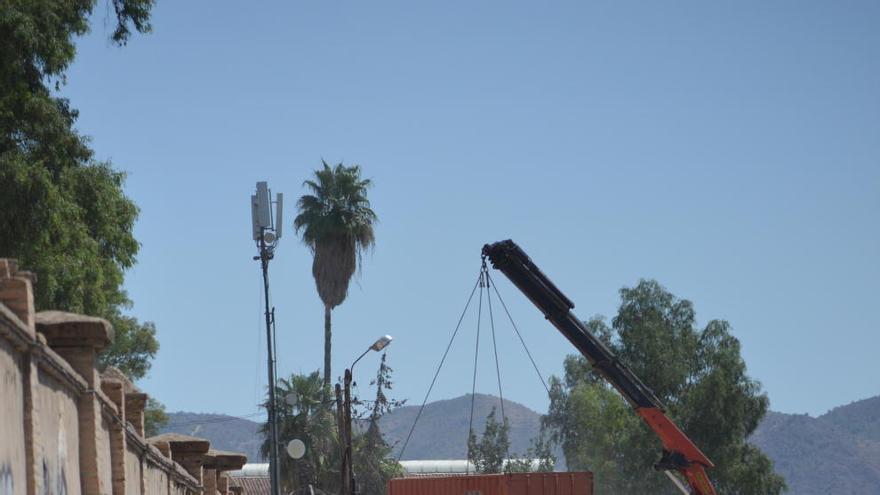 Obras en la estación del Carmen, el pasado verano.