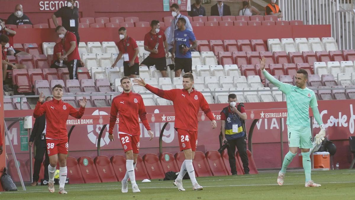 Girona FC - Rayo Vallecano, en imatges