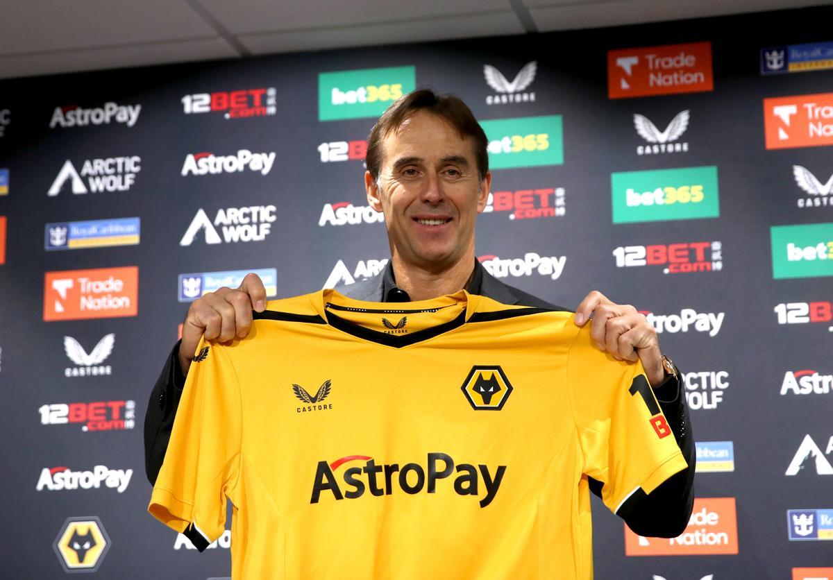 Lopetegui, en su presentación con los Wolves