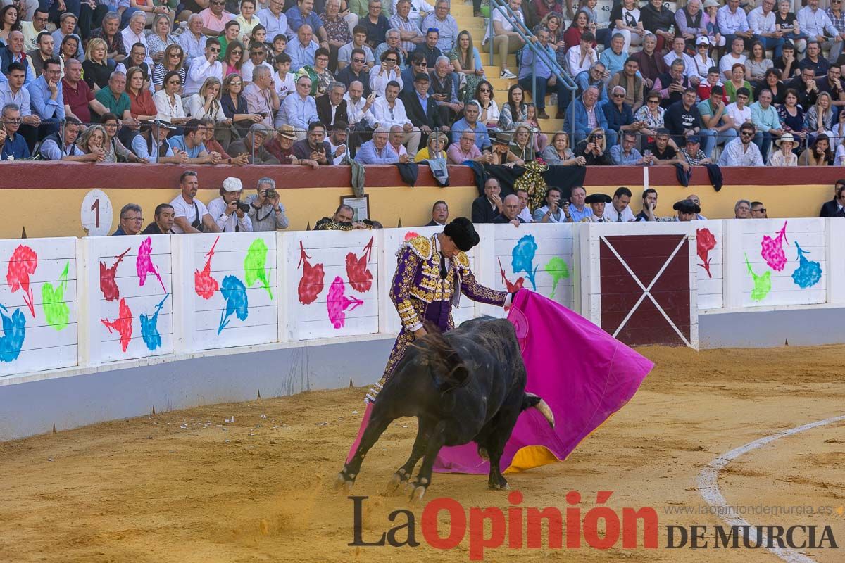 Corrida de 'Los claveles' en Cehegín (Manzanares, Antonio Puerta y Roca Rey)