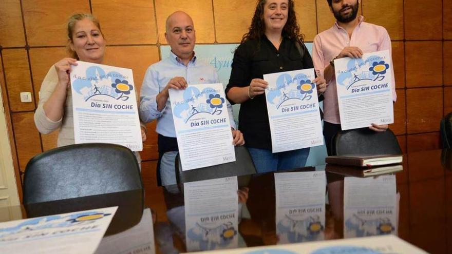 Gloria Muñoz, Rogelio Muñíz, Miriam García y Luis Miguel Fernández.