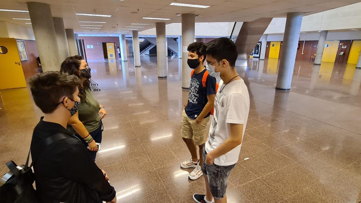 Presentación de las clases en la UMH para estudiantes de nuevo ingreso