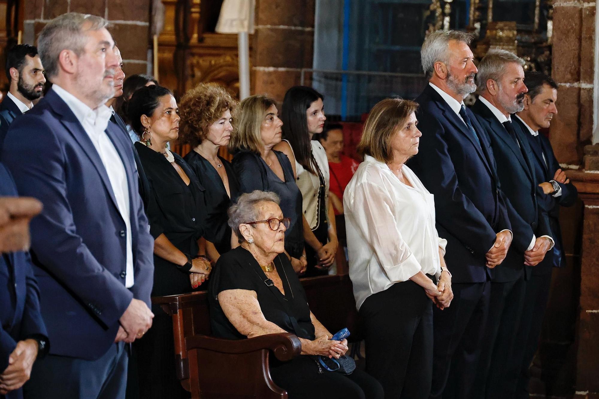 Funeral en memoria del expresidente Manuel Hermoso