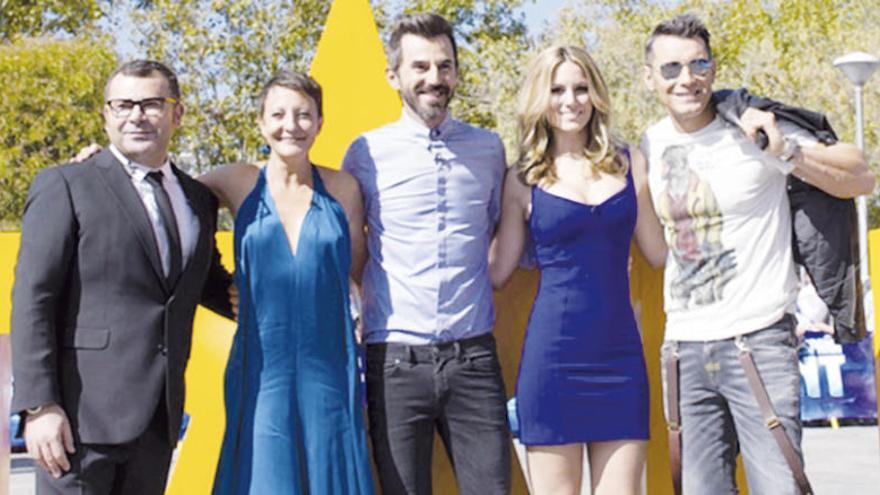 Jorge Javier Vázquez, Eva Hache, Santi Millán, Edurne y Jesús Vázquez.