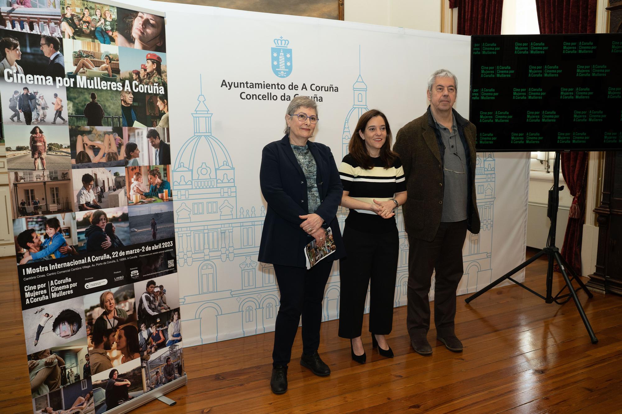 Presentación de la I Mostra de Cinema por Mulleres A Coruña