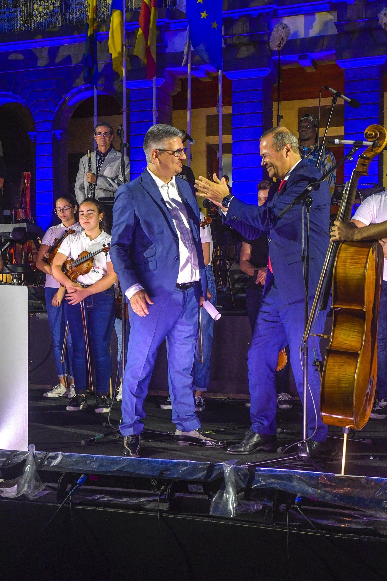 José Brito en el pregón de las Fiestas Fundacionales 2022 de Las Palmas de Gran Canaria