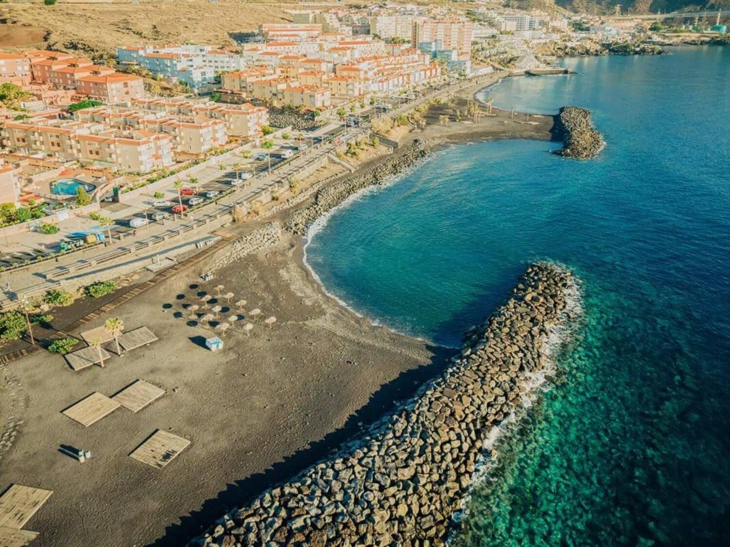 The five best black sand beaches in Tenerife