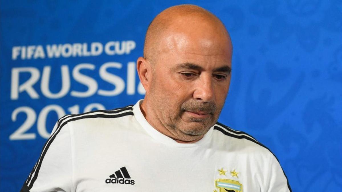 La AFA decidirá a finales de julio que hará con Sampaoli