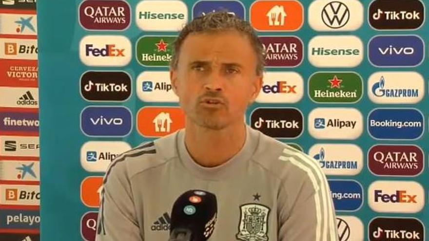 Luis Enrique rueda de prensa