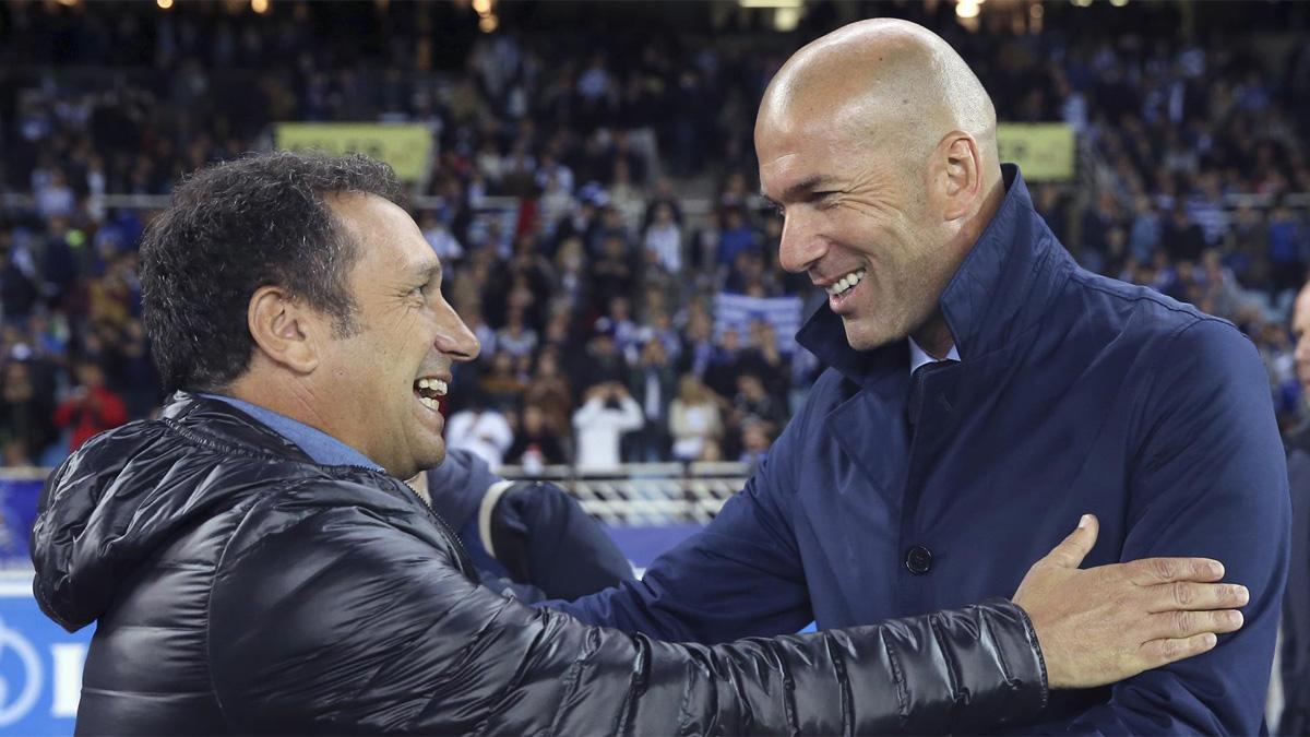 Zidane manda "mucha fuerza" a Eusebio y "apoyo" a su familia