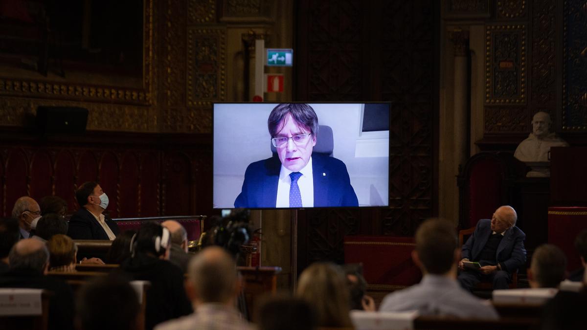 El ex presidente de la Generalitat de Cataluña, Carles Puigdemont.